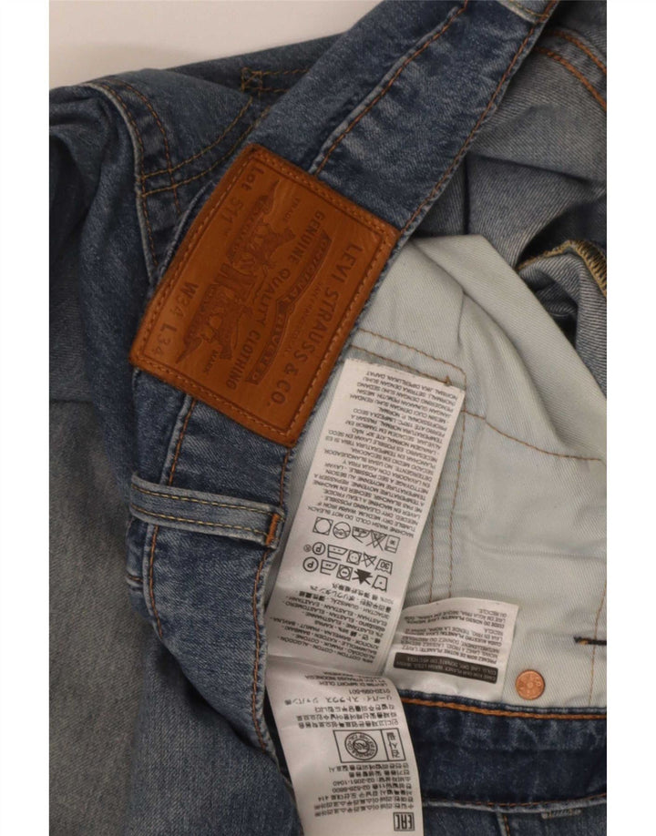 Levi's Herren 511 Slim Jeans W34 L34 Blaue Baumwolle