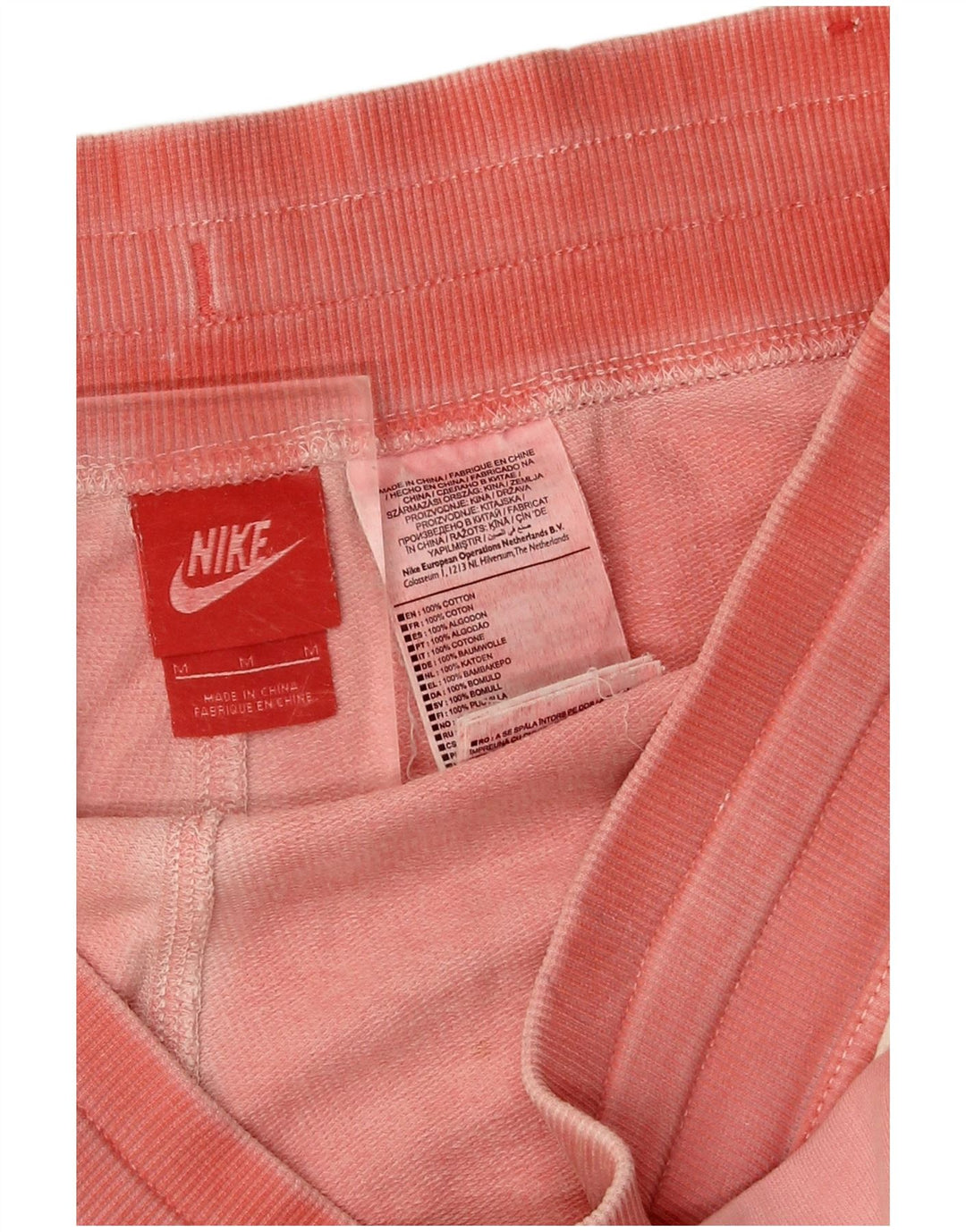 Nike Herren-Sportshorts mit Grafik, Mittelrosa, Baumwolle