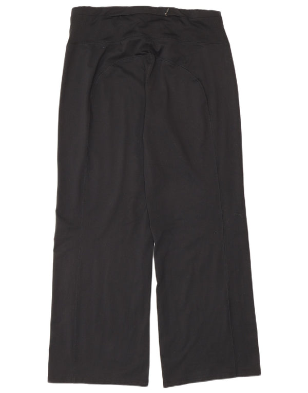 Marks & Spencer Damen-Trainingshose mit weitem Bein, Gr. 14, Schwarz