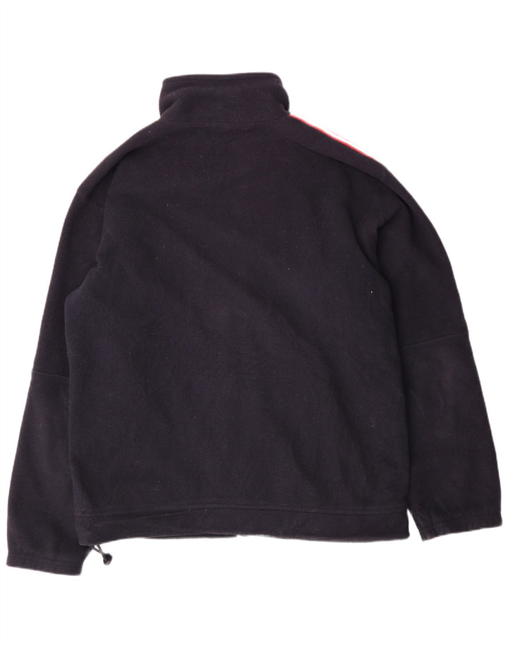 Champion Herren Fleecejacke UK 40 Large Marineblau Polyester