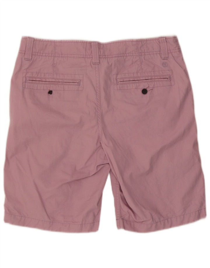 Timberland Herren Chinoshorts W32 mittelrosa Baumwolle