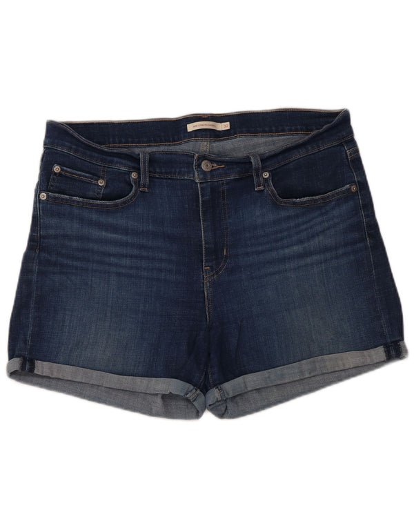 LEVI'S Damen-Jeansshorts W32, Größe L, Blau, Baumwolle