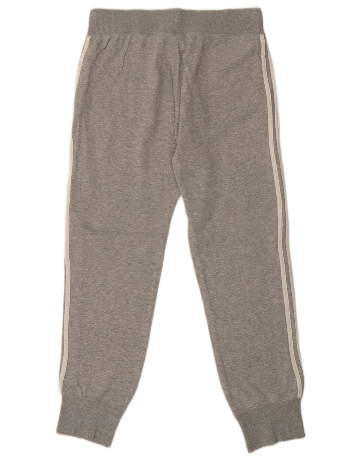 ADIDAS Damen Trainingshose Jogger UK 16 Large Grau Polyester