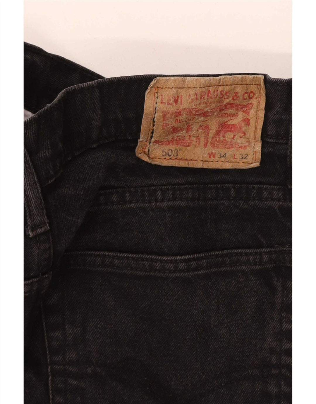 Levi's Herren 508 Tapered Jeans W34 L32 Schwarz