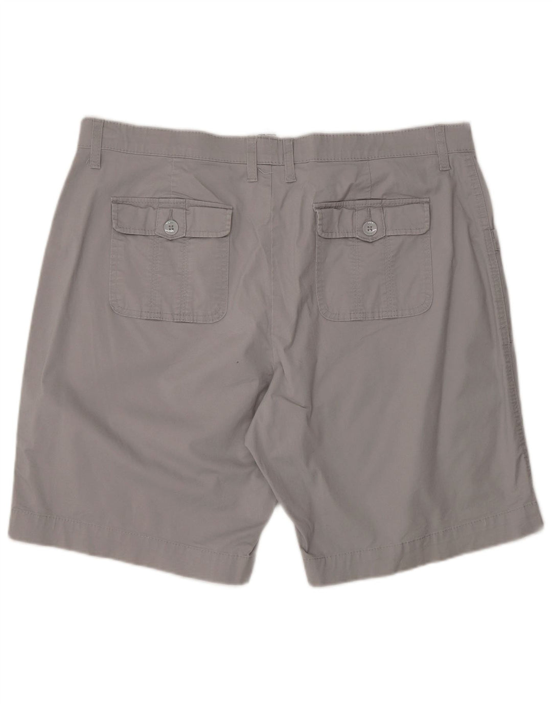 LEE Damen Freizeitshorts US 18 2XL W38 Graue Baumwolle