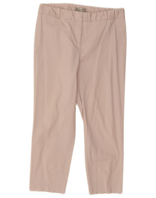 Marks & Spencer Gerade geschnittene Damenhose UK 12 Medium W30 L23 Beige