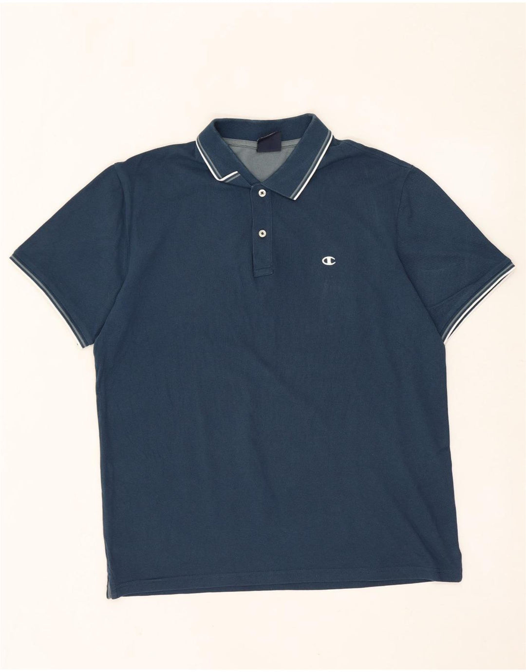 Champion Herren-Poloshirt, groß, Marineblau