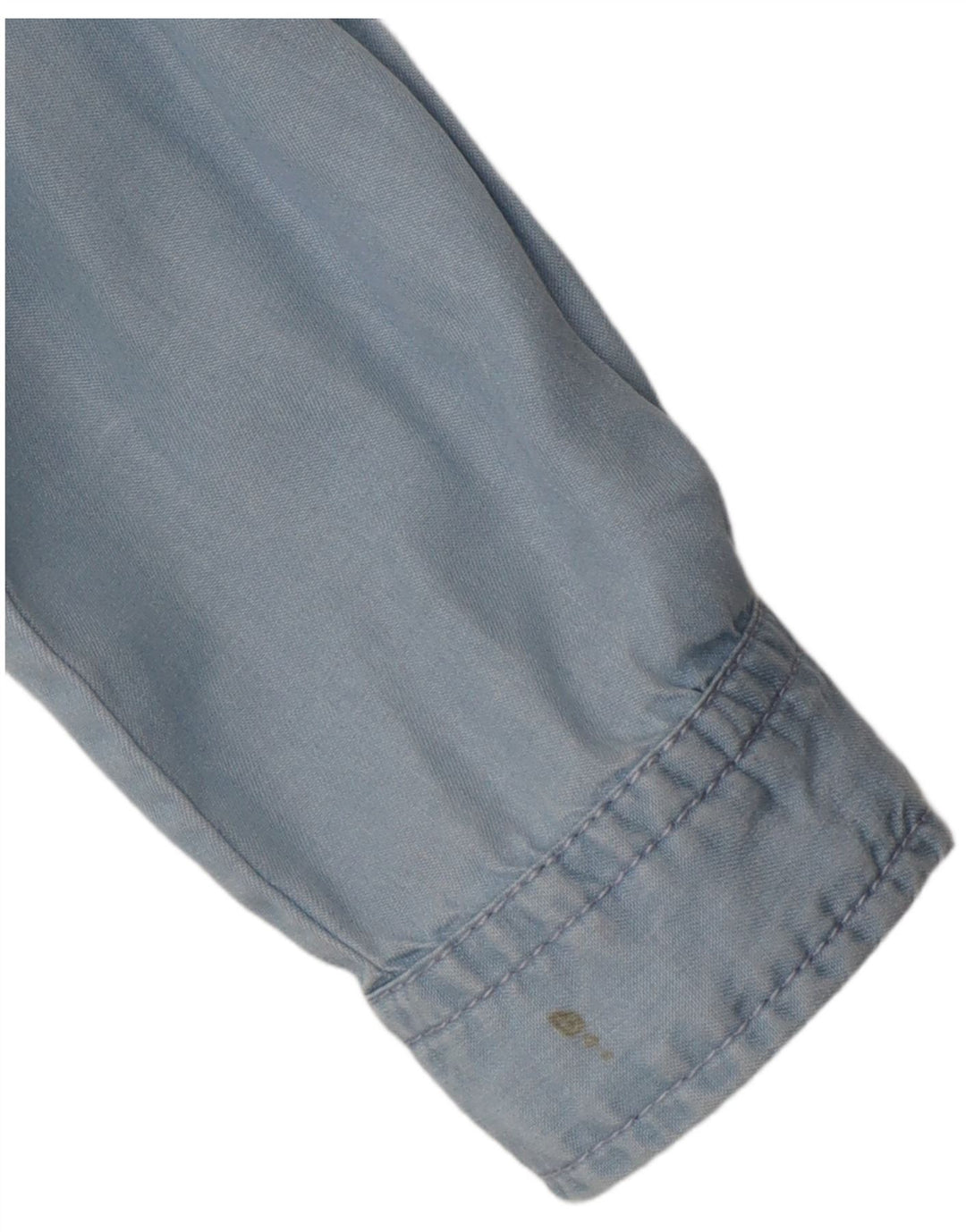 Hugo Boss Damen Übergroßes Hemd UK 6 XS Blaues Lyocell