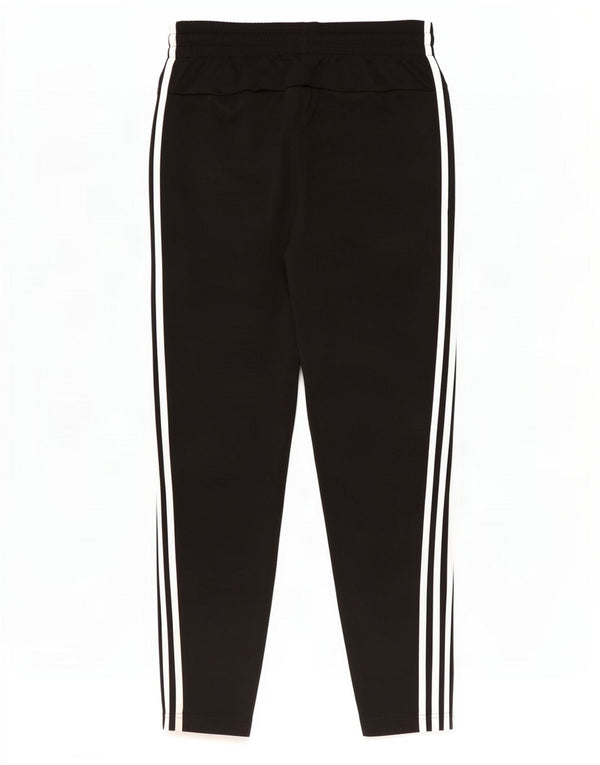 Adidas Damen-Trainingshose UK 12/14 Mittelschwarzes Polyester