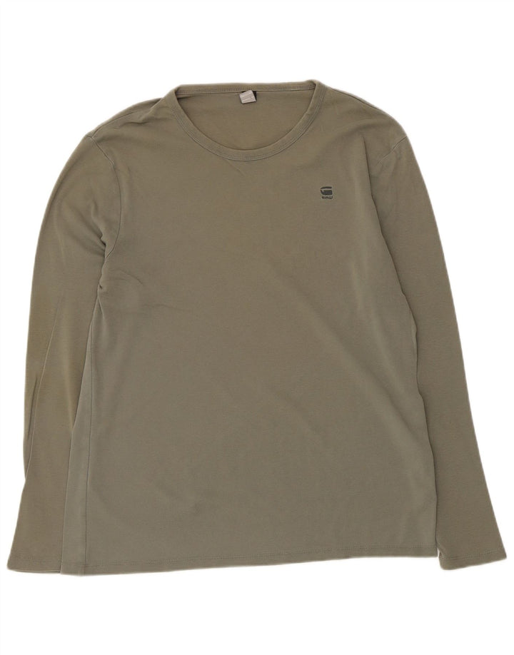 G-Star Damen Top Langarm UK 18 XL Khaki