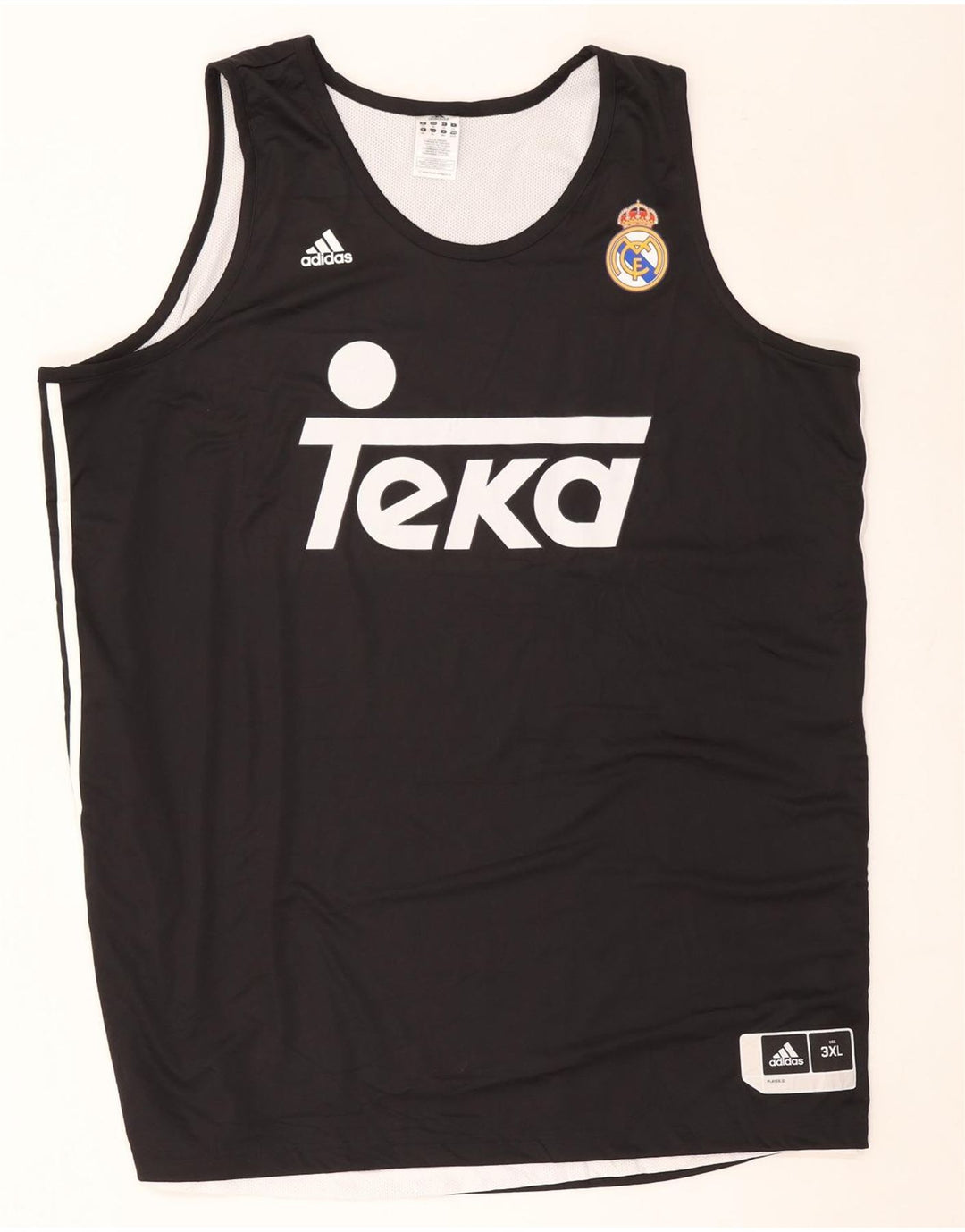 Adidas Herren Real Madrid Graphic Weste Top 3XL Schwarz Polyester