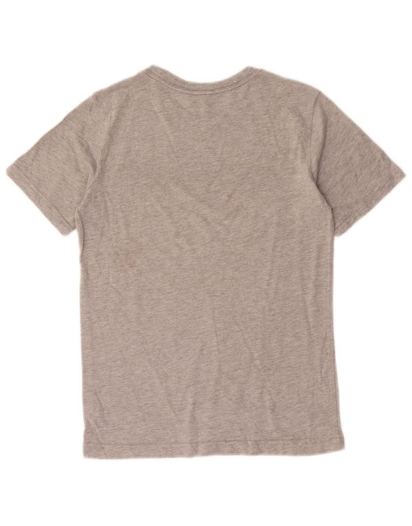 Hurley Grafik-T-Shirt-Oberteil für Mädchen, 12–13 Jahre, Größe L, Grau