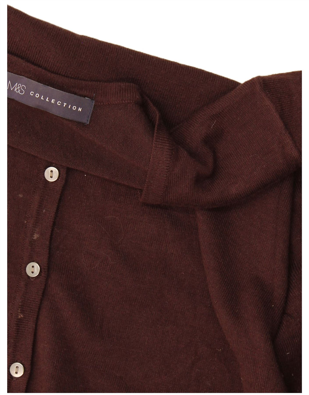 Marks & Spencer Damen-Cardigan-Pullover UK 16 Large Braun