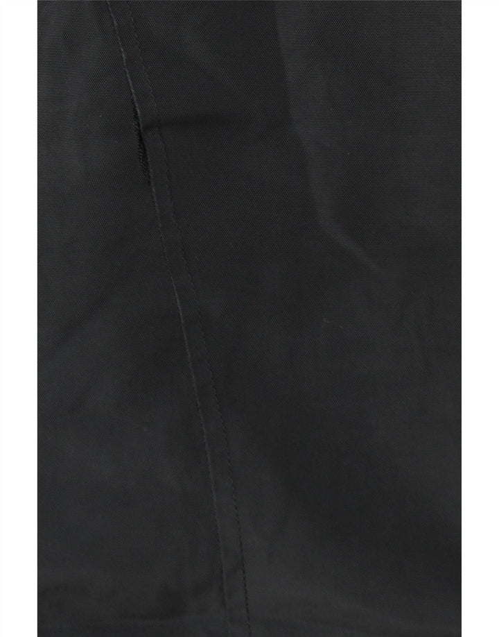 Reiss Herren-Windbreakerjacke mit Kapuze, UK 38, mittelschwarz, Baumwolle