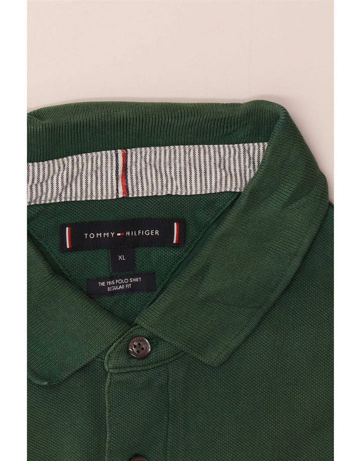 Tommy Hilfiger Herren Regular Fit Poloshirt XL Grün