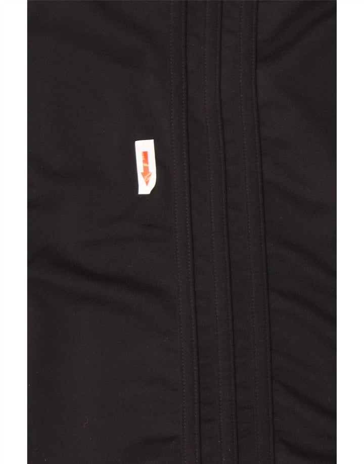 Adidas Damen Clima 365 Trainingsanzug Top Jacke UK 14 Medium Schwarz Polyester