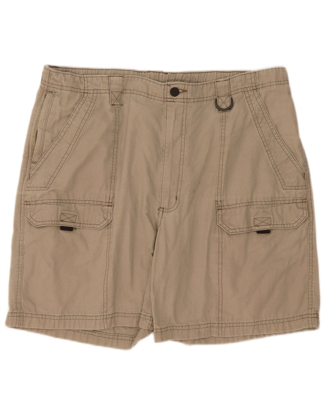 Wrangler Herren Cargoshorts W38 XL Beige Baumwolle