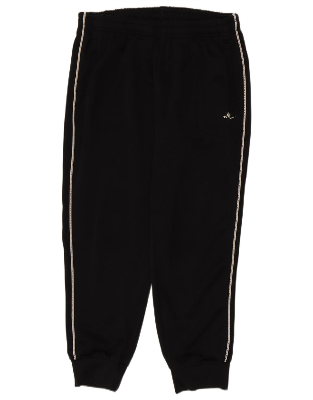 Nike Herren-Trainingshose, Jogginghose, groß, schwarz gestreift, Polyester