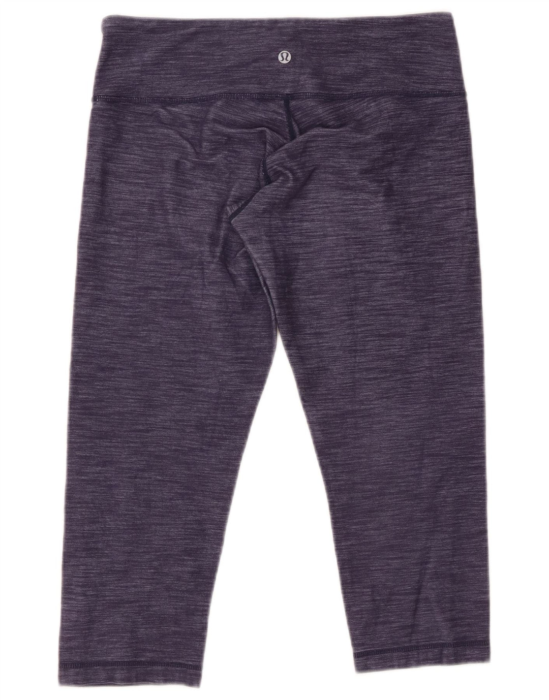 LULULEMON Capri-Leggings für Damen, US 8, mittelviolett, Nadelstreifen