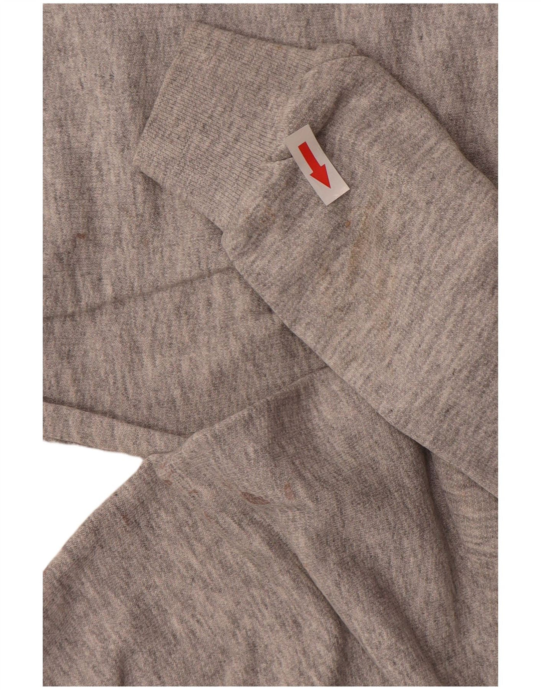 Wrangler Herren-Sweatshirt, groß, grau gestreift, Baumwolle