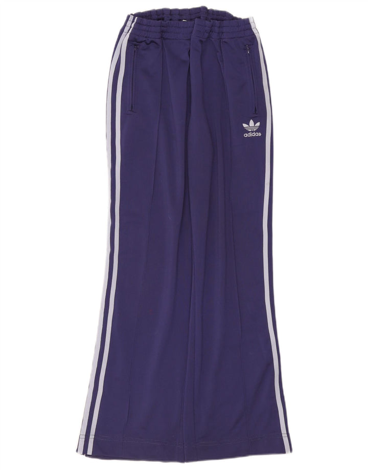 Adidas Damen Trainingshose IT 46 Large Lila Polyester