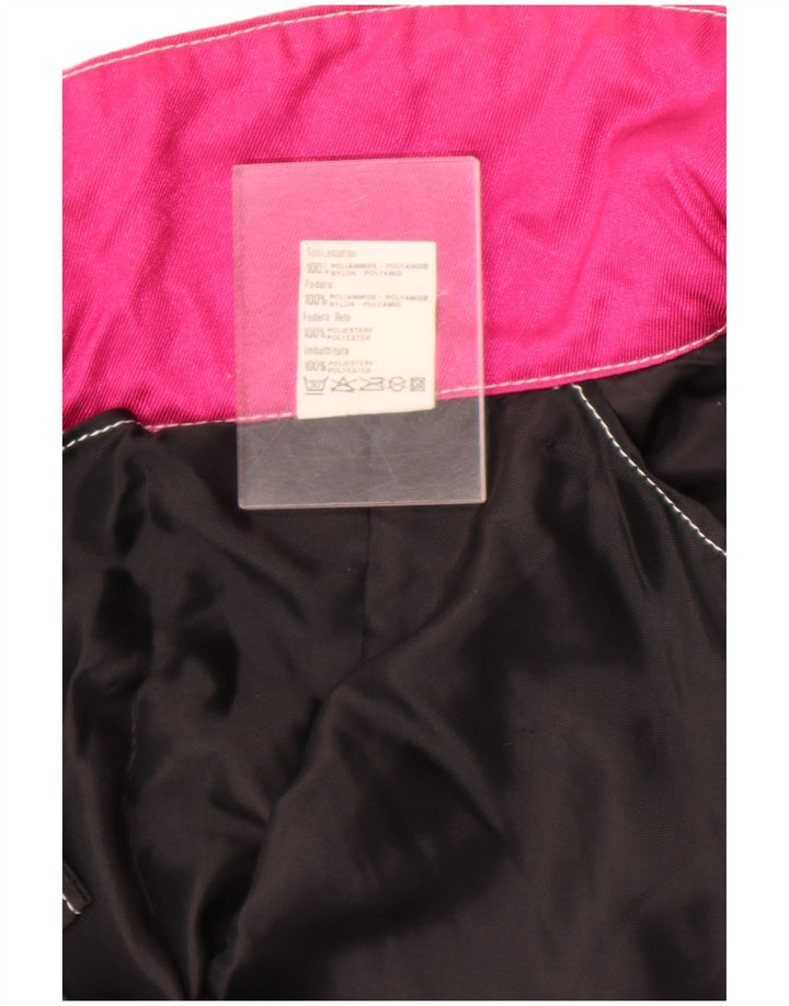 Vintage Herren Utility Jacke UK 42 XL Pink Colourblock Polyamid