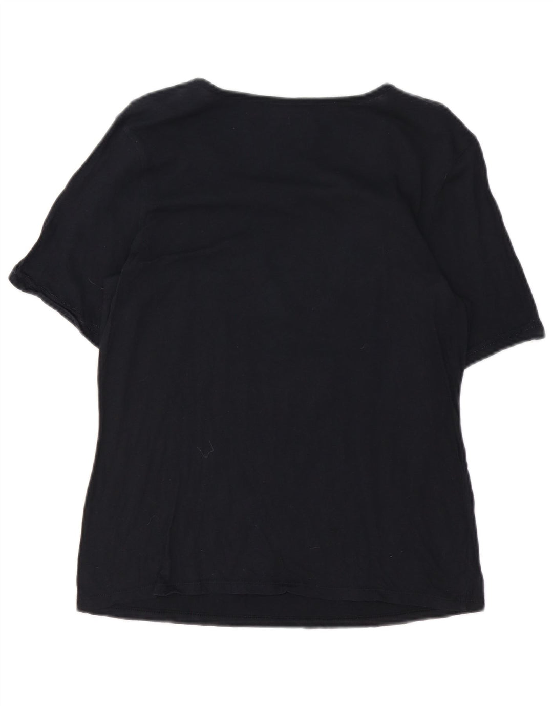 ADIDAS Womens Graphic T-Shirt Top UK 14 Large Black Vintage Adidas and Second-Hand Adidas from Messina Hembry 