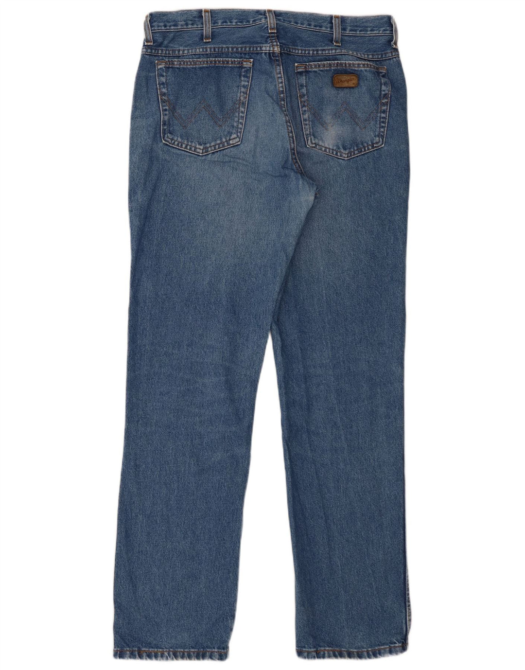 Wrangler Herren Straight Jeans W32 L33 Blau
