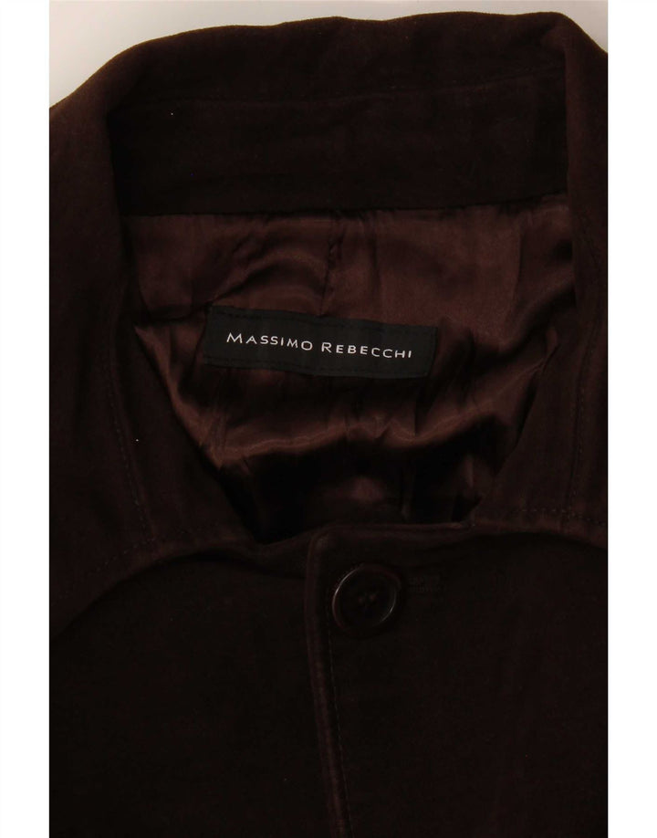 Massimo Rebecchi Herrenmantel UK 38 Mittelbraun