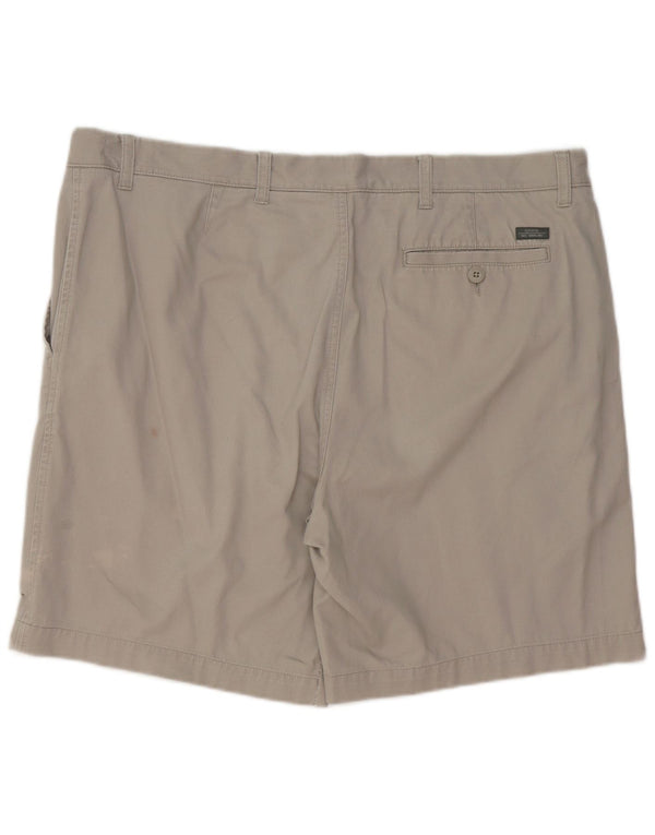 Marks & Spencer Herren Chinoshorts W42 2XL Graue Baumwolle