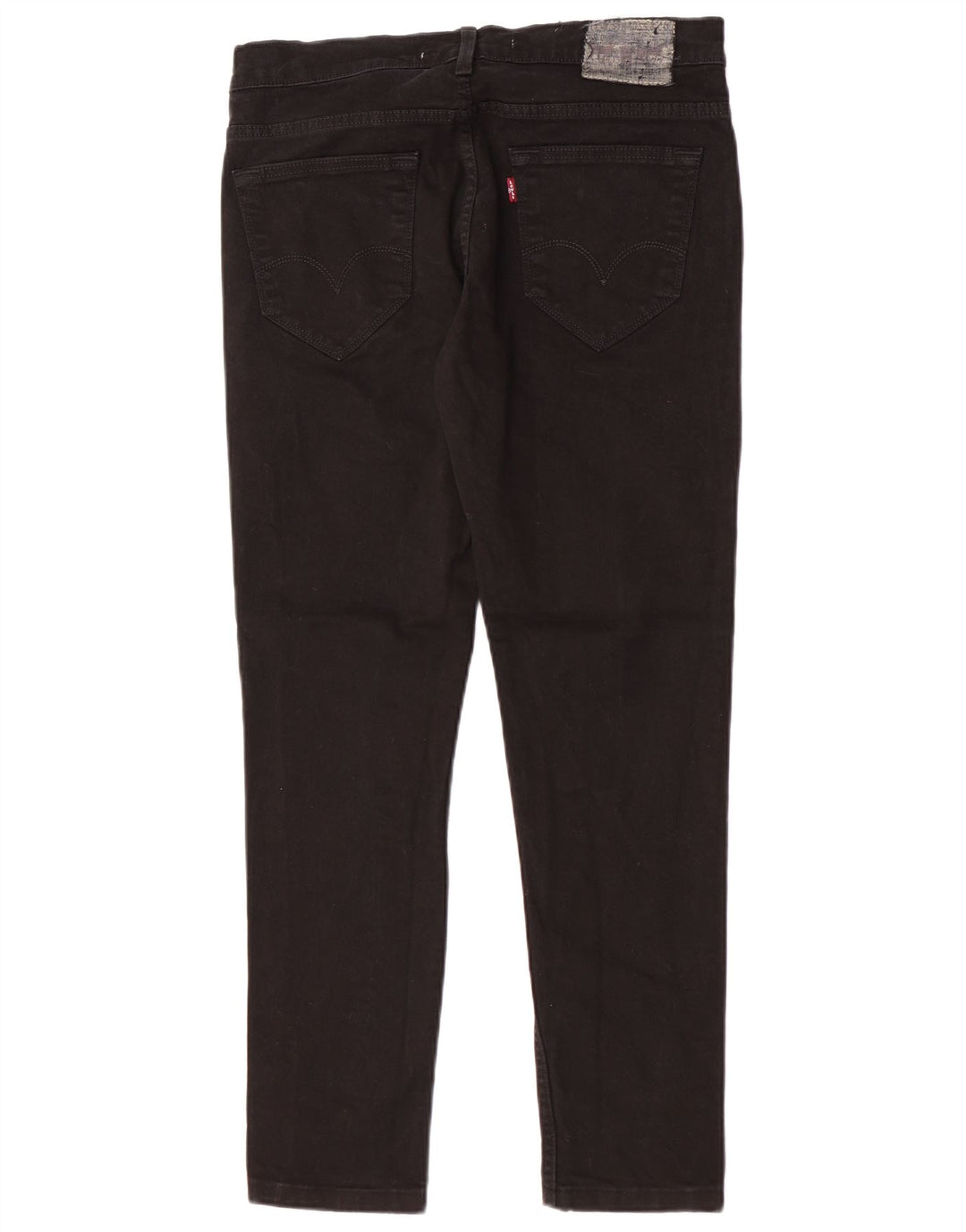 Levi's Herren 519 Slim Jeans W33 L30 schwarze Baumwolle