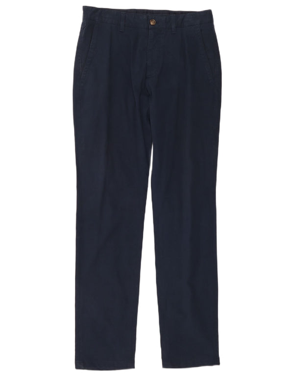 Massimo Dutti Herren-Chinohose mit lässiger Passform, EU 38, Größe S, W30, L31, Marineblau