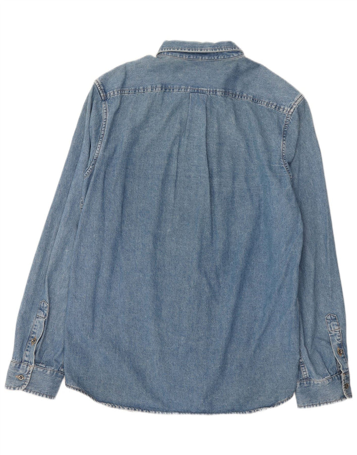 Diesel Herren Jeanshemd XL, blaue Baumwolle