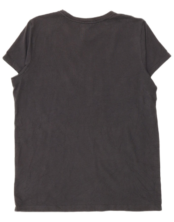 Under Armour Damen Graphic T-Shirt Top UK 16 Large Grau