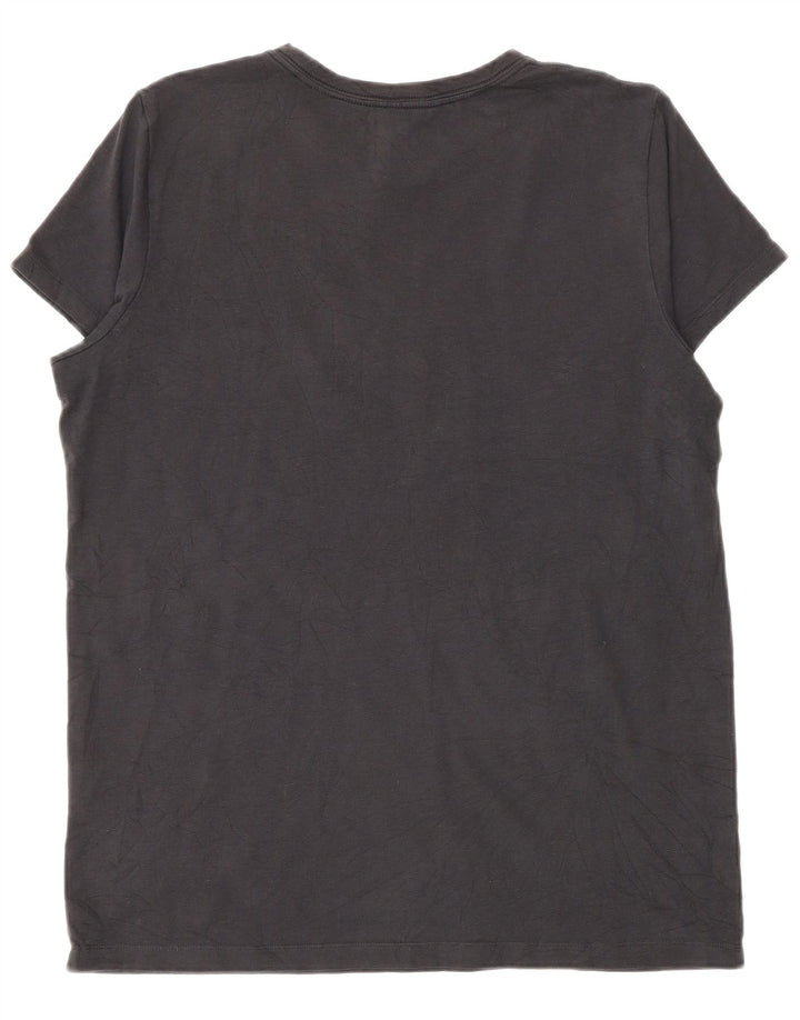 Under Armour Damen Graphic T-Shirt Top UK 16 Large Grau