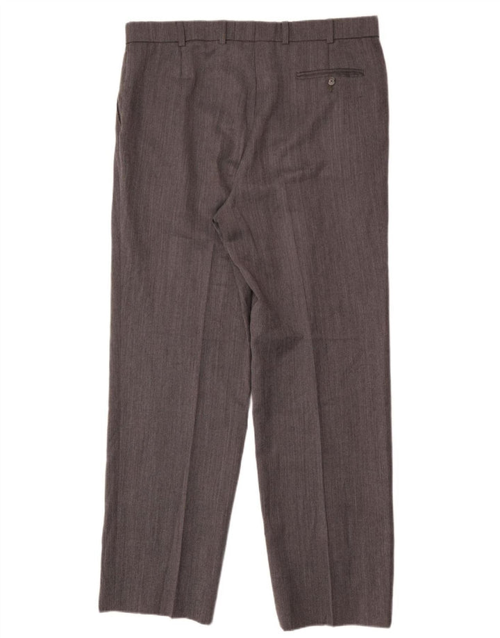 Marks & Spencer Herren St. Michael Gerade Anzughose W38 L33 Grau