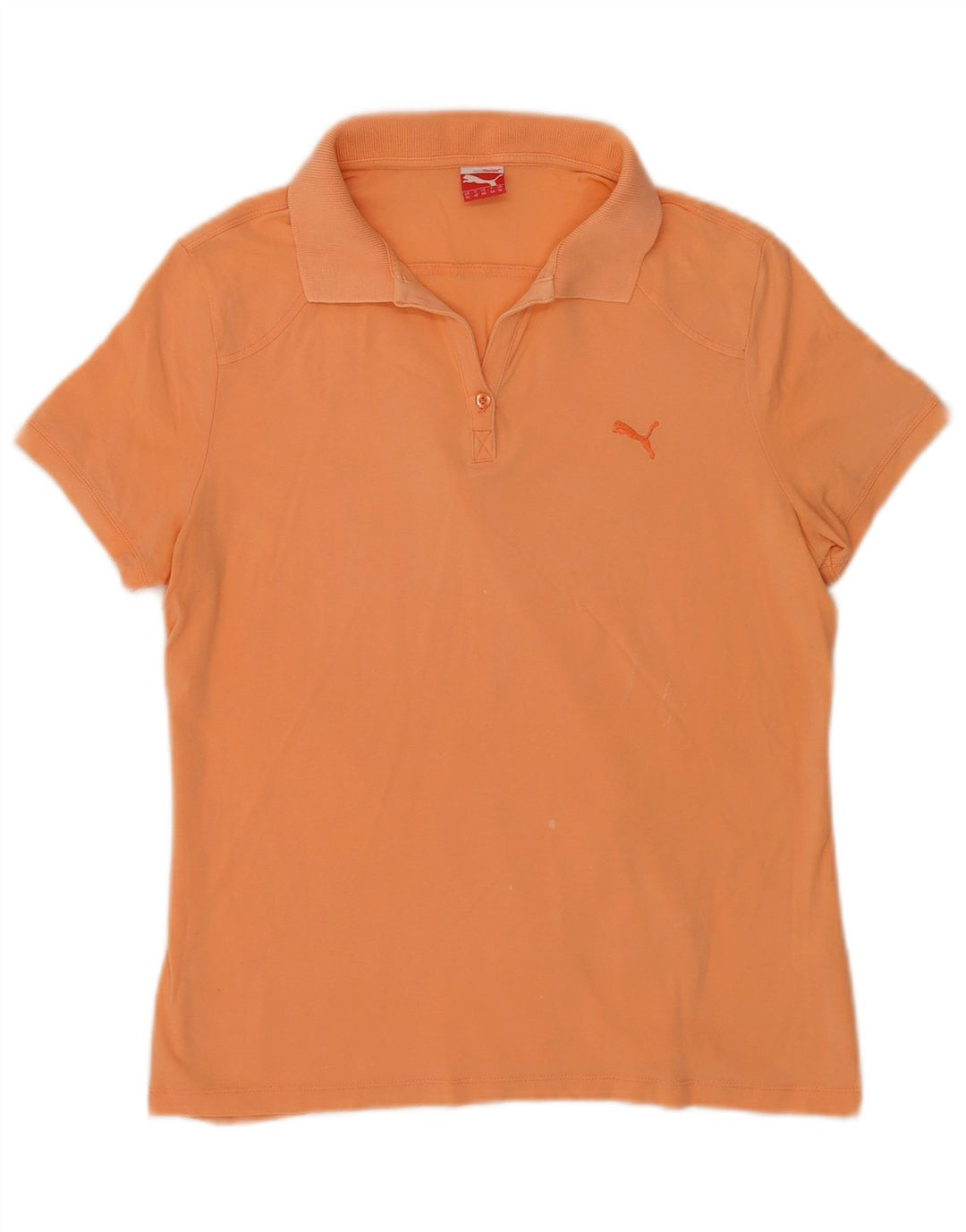Puma Damen Poloshirt UK 16 Large Orange