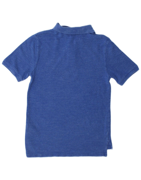 Polo Ralph Lauren Jungen-Poloshirt, 14–15 Jahre, groß, blaue Baumwolle