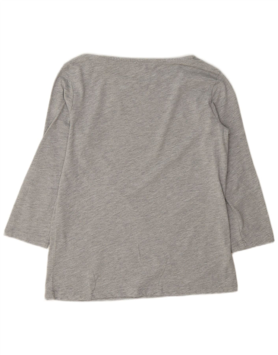 Crew Clothing Damen-Top, 3/4-Ärmel, UK-Größe 10, Größe S, Grau, Polyester