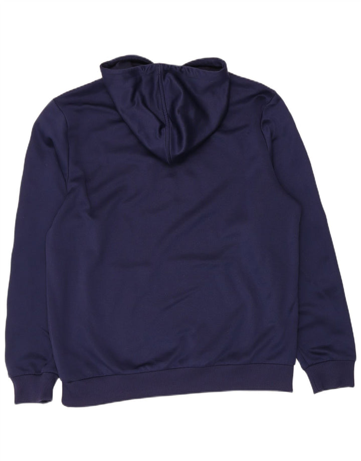 Puma Herren-Kapuzenpullover mit Grafik, groß, marineblau, Polyester
