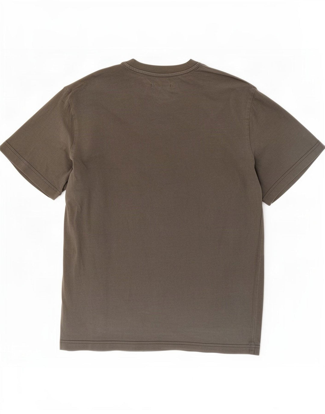 Cos Übergroßes T-Shirt-Oberteil für Herren aus mittelgrüner Baumwolle