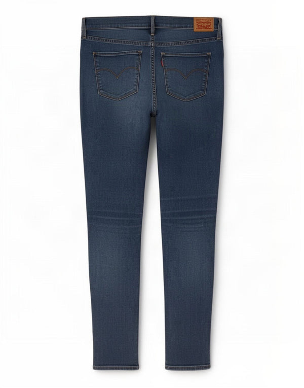 Levi's Damen 311 Shaping Skinny Jeans W31 L32 Blaue Baumwolle