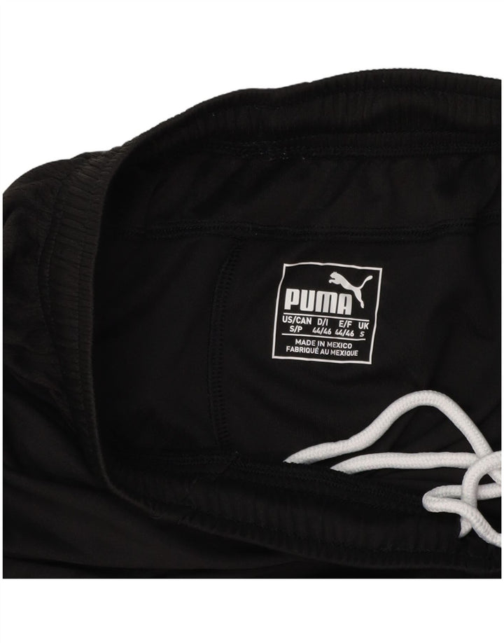 PUMA Herren-Sportshorts, Größe S, Schwarz, Farbblock