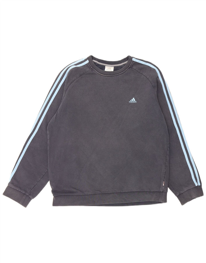 ADIDAS Herren Sweatshirt Pullover Medium Schwarz