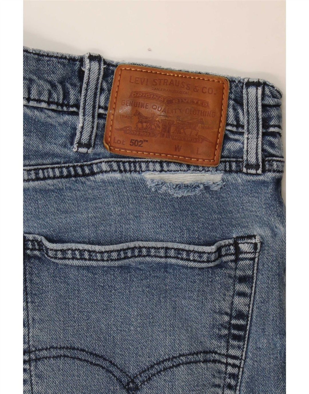 Levi's Herren 502 Tapered Jeans W36 L34 Blau