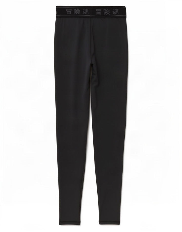 Superdry Damen Grafik-Leggings UK 8 Small Schwarz Polyester
