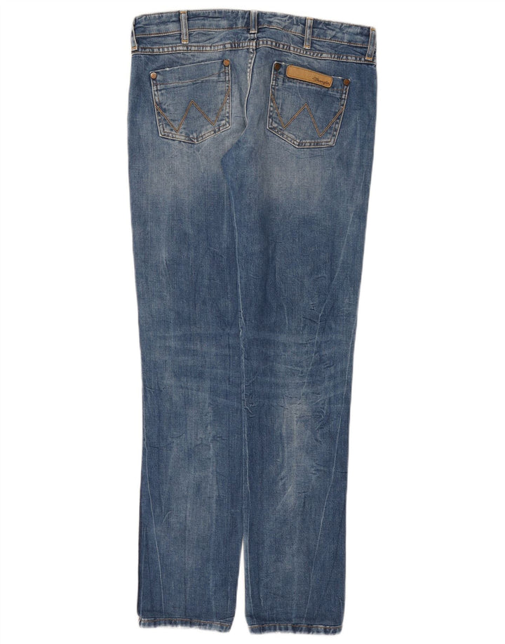 Wrangler Damen Molly Slim Jeans W28 L32 Blaue Baumwolle