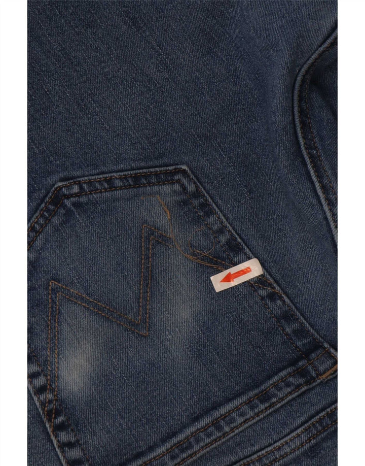 Wrangler Herren Regular Straight Jeans W34 L32 Blaue Baumwolle