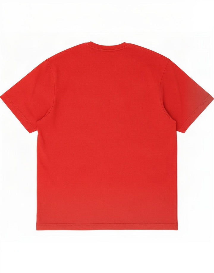 Old Navy Herren-T-Shirt mit Grafik, Mittelrote Baumwolle