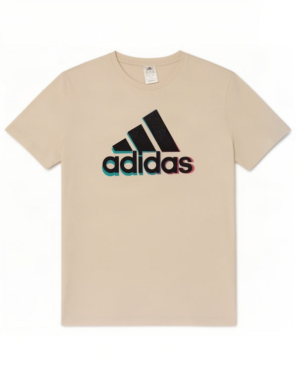 Adidas Mens Graphic T-Shirt Top XL White Cotton